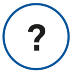 An icon image of a question mark.